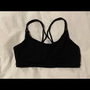 Ivivva strappy black sport bra